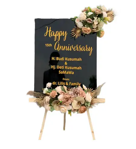 Papan Bunga Akrilik Tinoor Dua